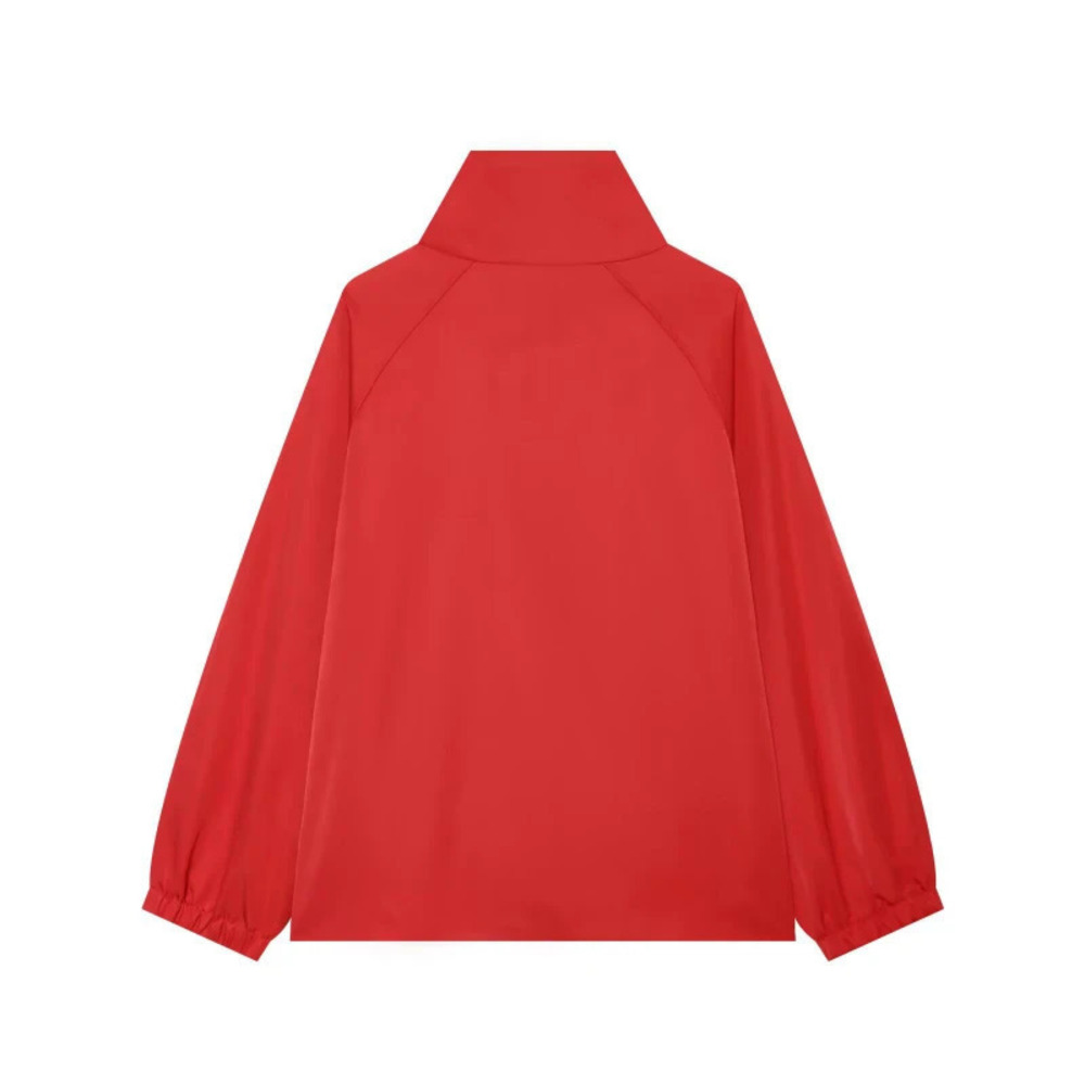 ZARA Vintage Stand Collar Single Breasted Loose Slimming Casual Jacket